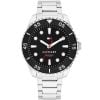 Tommy Hilfiger Oceanic Silver and Black 1792203-1