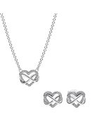Pandora Sparkling Infinity Heart korusetti