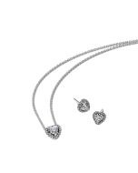Pandora Elevated Heart aus Sterlingsilber