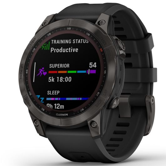 【美品】GARMINFENIX7 sapphiredualpower Garmin Fenix 7 Sapphire Dual Power Solar Smartwatch | eBay