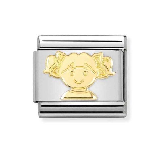 Nomination Classic Gold Girl 030162/73