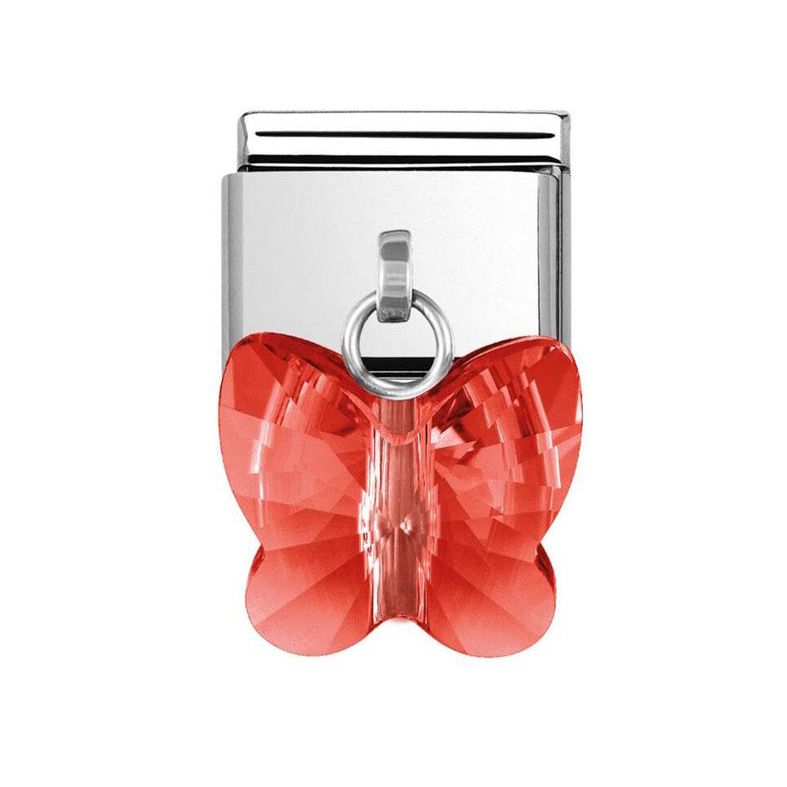 Nomination Classic Swarovski Perhonen / punainen 030604/22