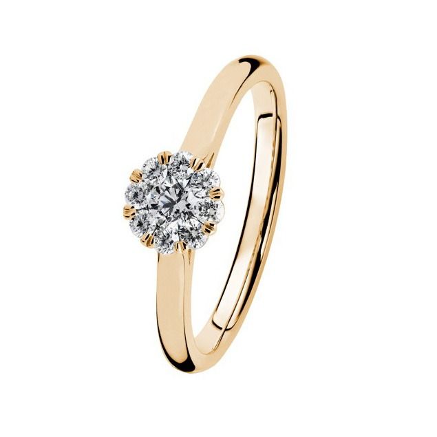 Kohinoor Dahlia timanttisormus 033-232K-30