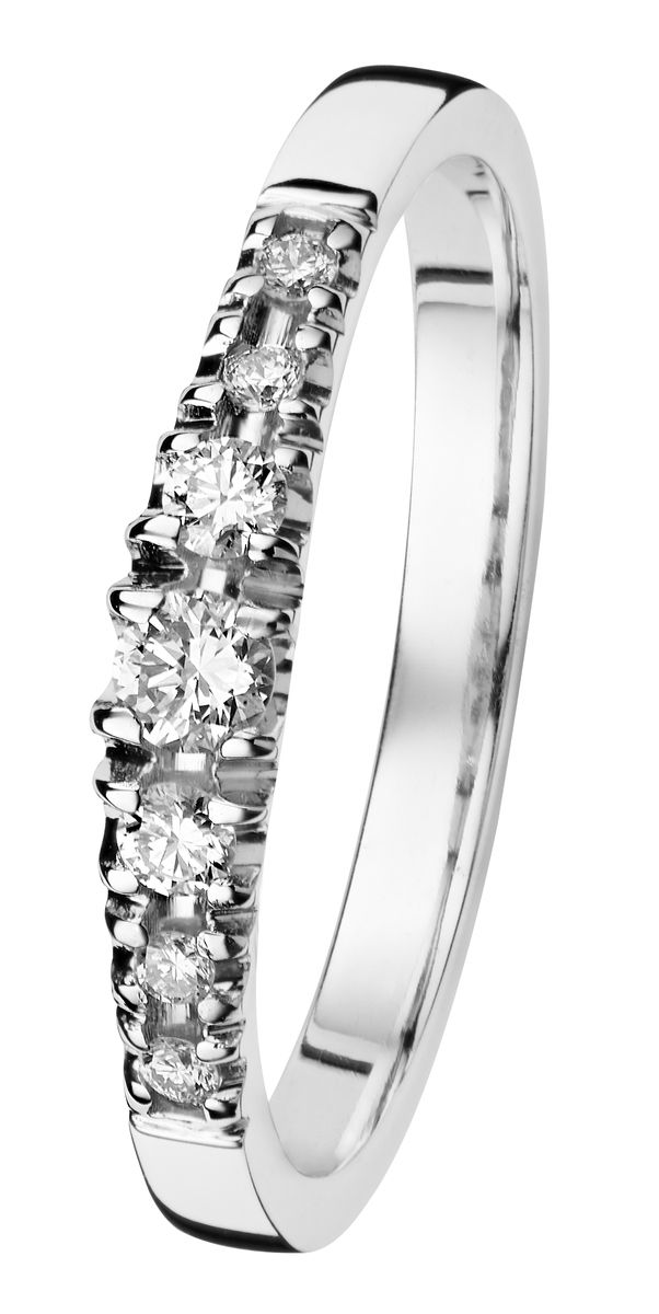 Kohinoor Cristal  Diamantring (0.18ct) 033-244V-18