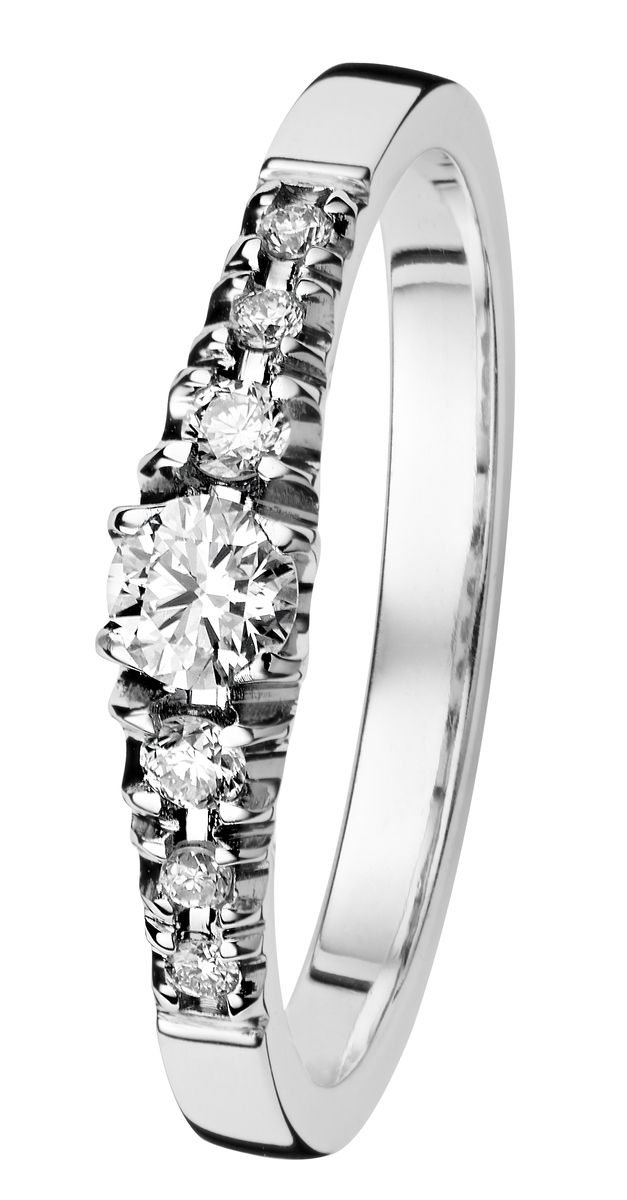 Kohinoor Cristal  Diamantring (0.24ct) 033-244V-24