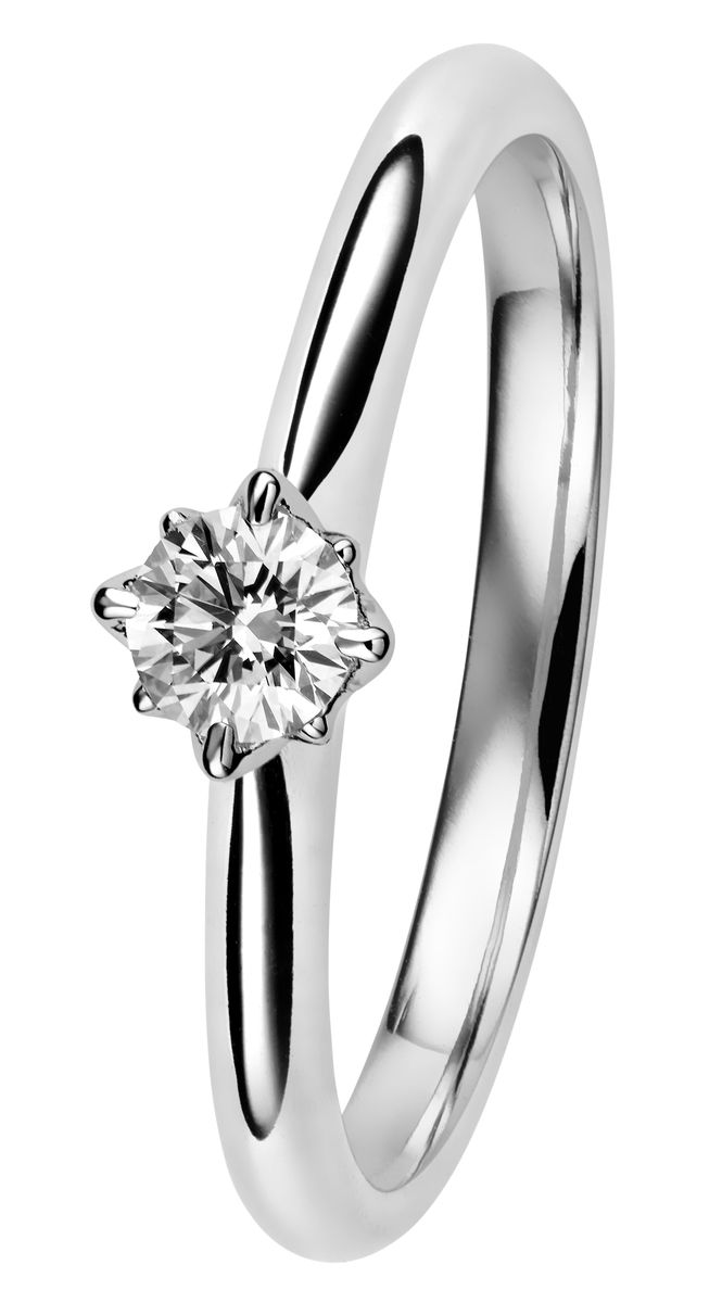 Kohinoor Rosa  Diamantring 033-260V-18