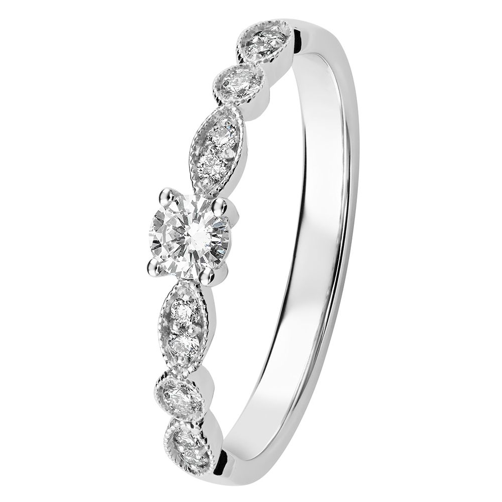 Kohinoor Clara -timanttisormus 033-269V-25