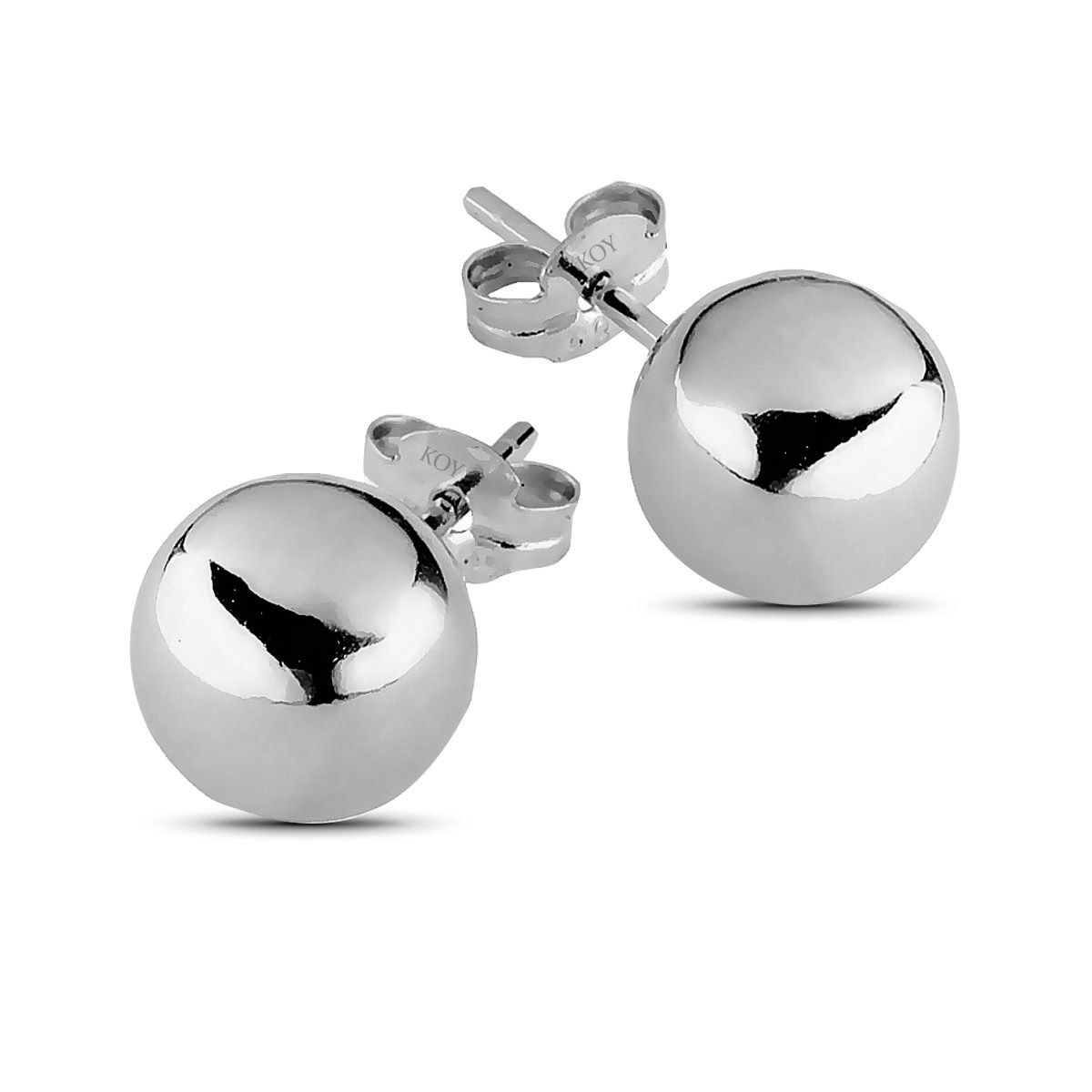 Weißes Gold Ohrringe 100251W