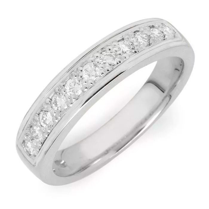 Romanssi timanttisormus valkokulta 112-033V