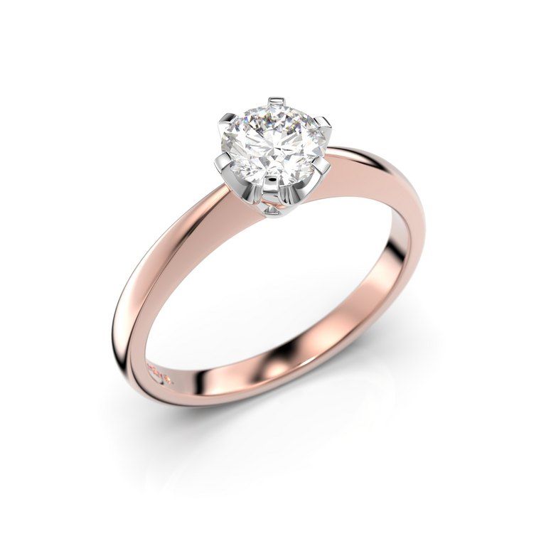 Festive Classic timanttisormus 128-050-PV