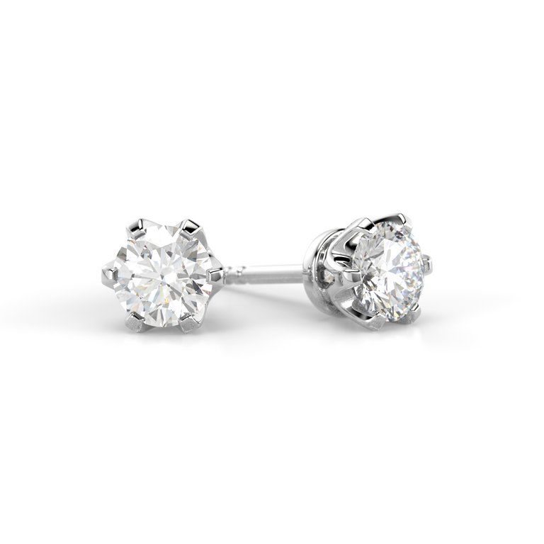 Festive Classic timanttikorvakorut 129-060K-VK