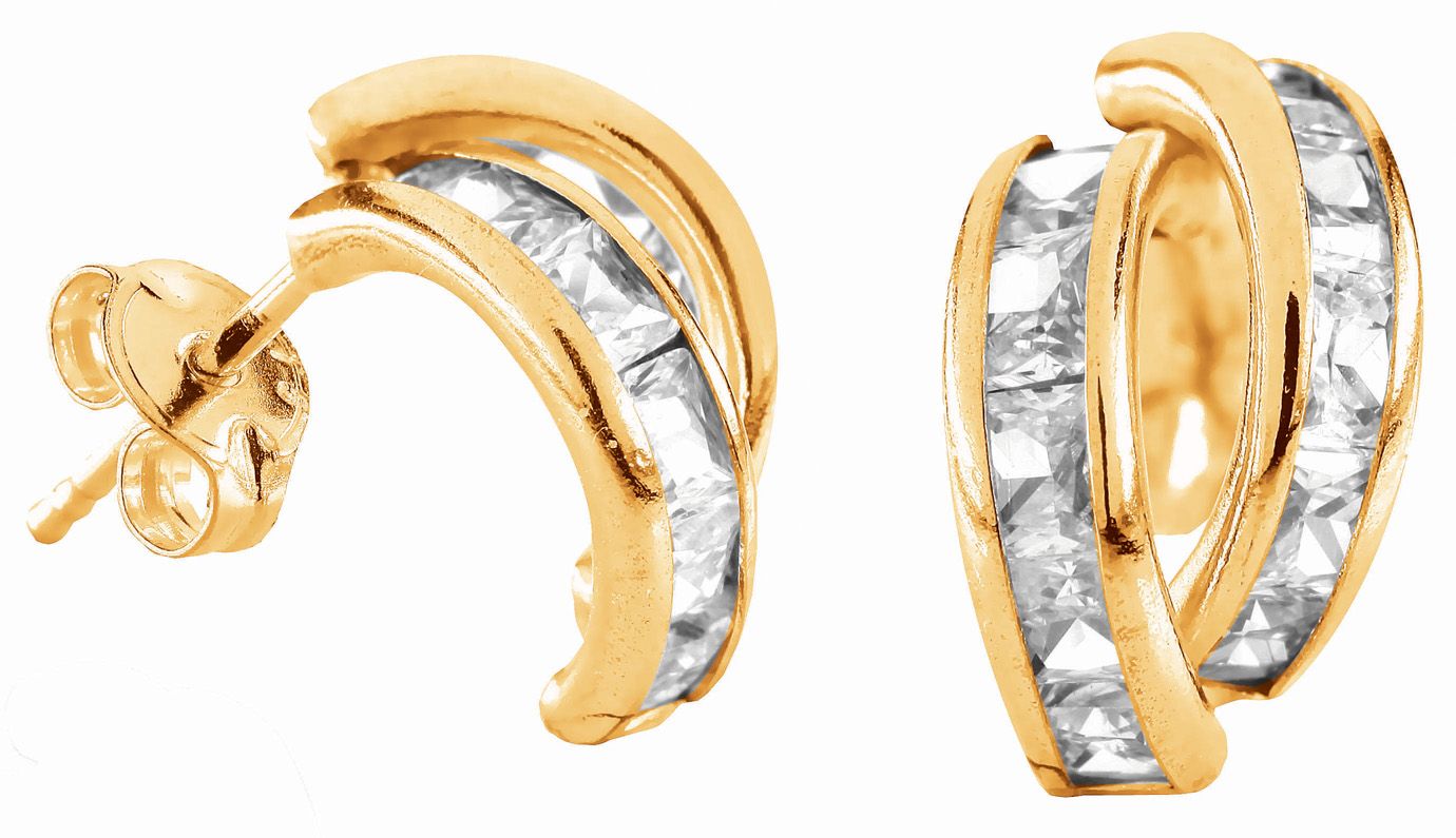 Gold Ohrringe 414076-00