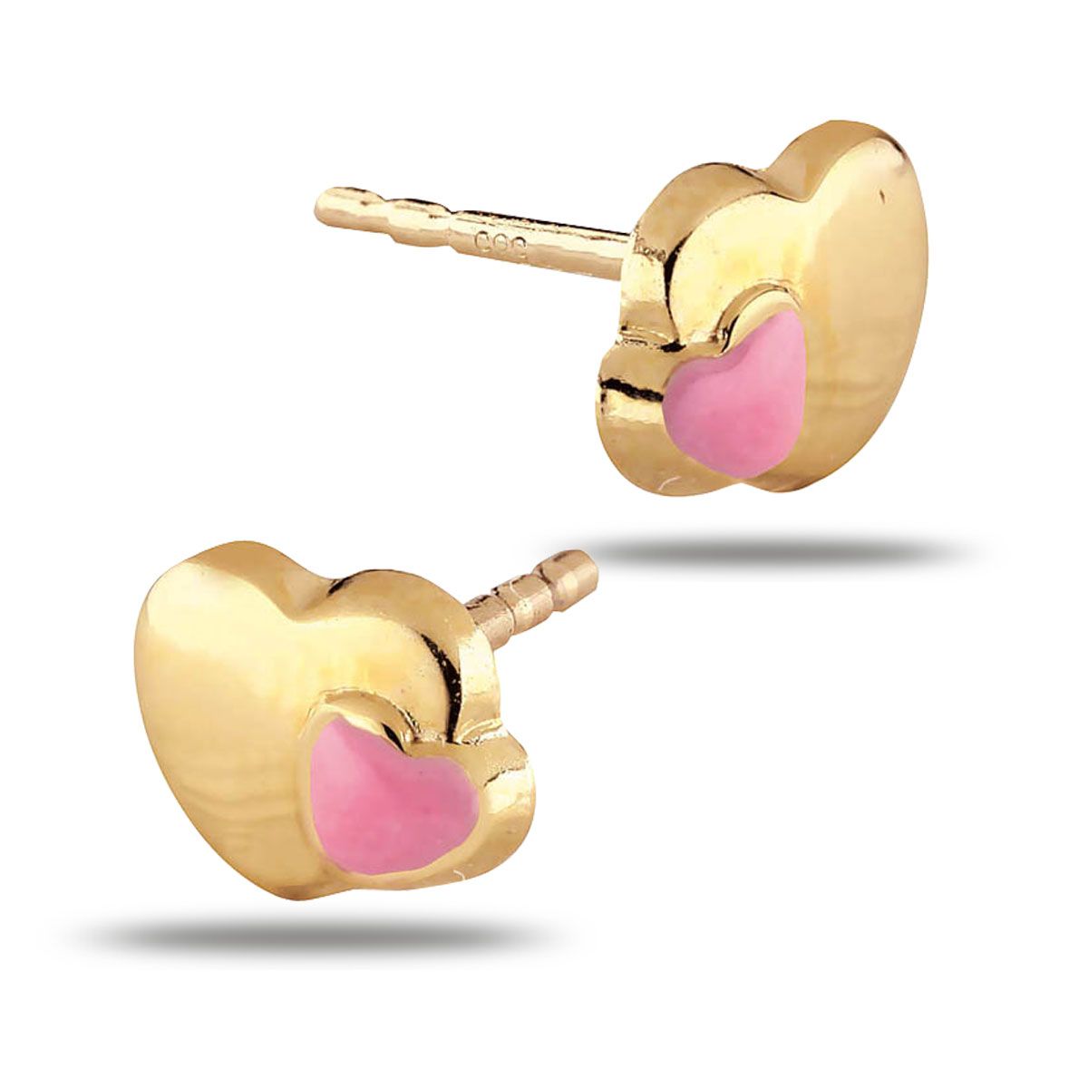 Gold Ohrringe 139761pink