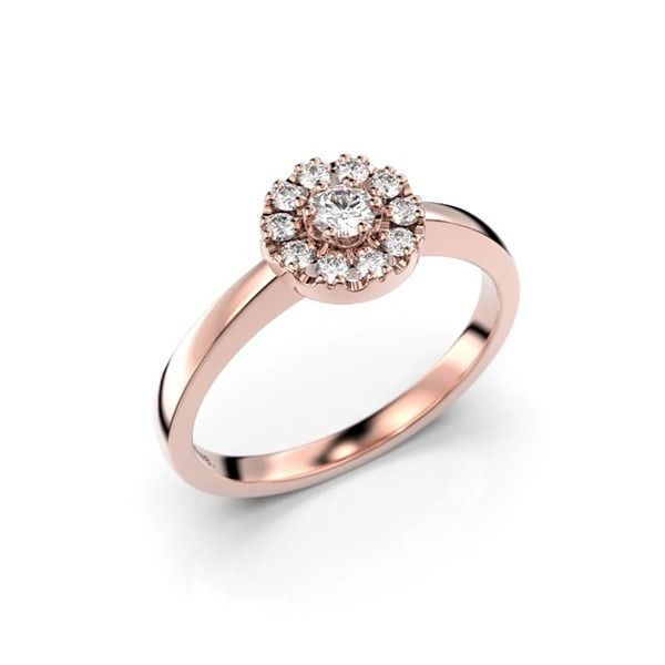 Festive Olivia timanttisormus 563-017-PK