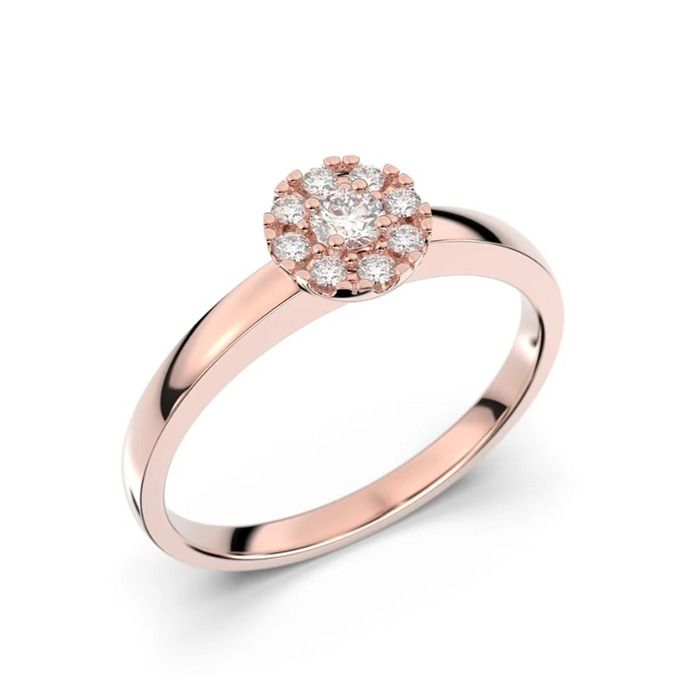 Festive Bella timanttisormus 606-015-PK