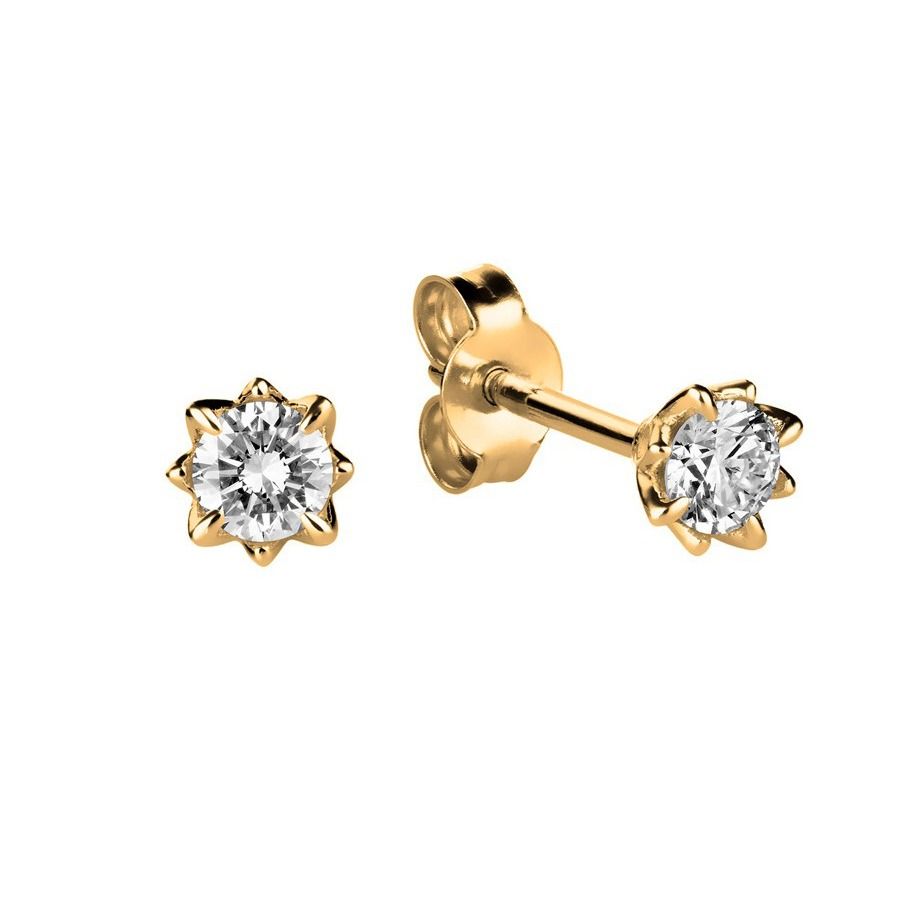 Kohinoor Rosa Diamantohrringe 143-260-20