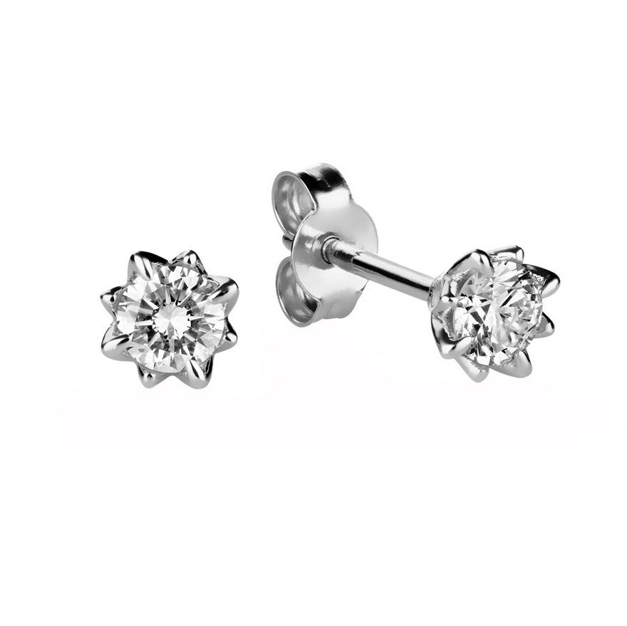 Kohinoor Rosa timanttikorvakorut 143-260V-30