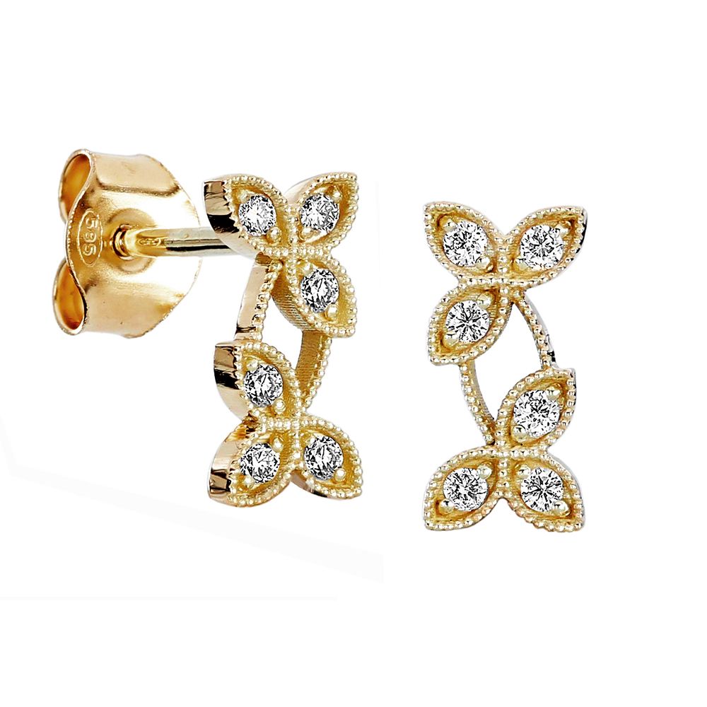 Kohinoor Swan Diamanten Ohrringe 143-430-12