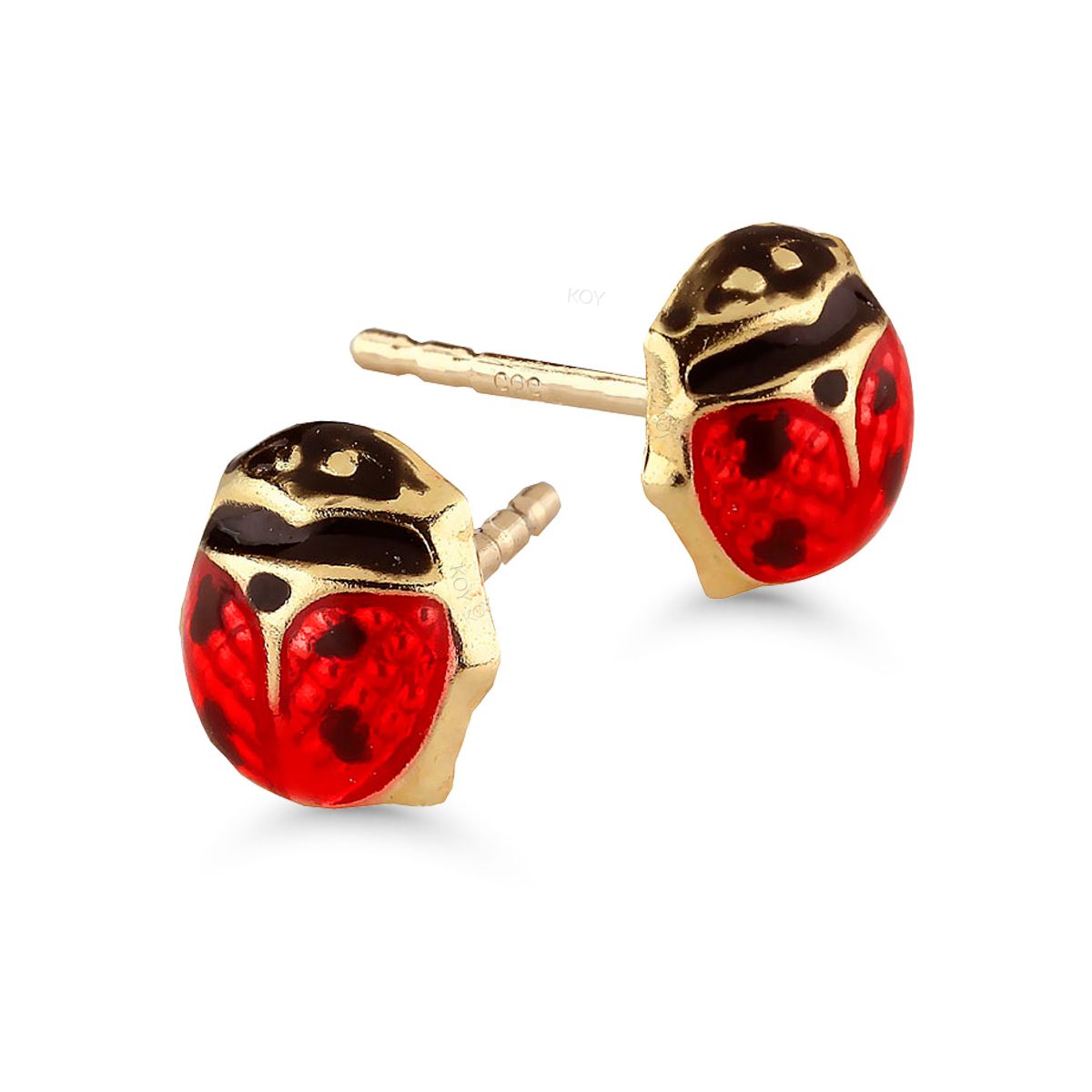 Gold Ohrringe 1527pun