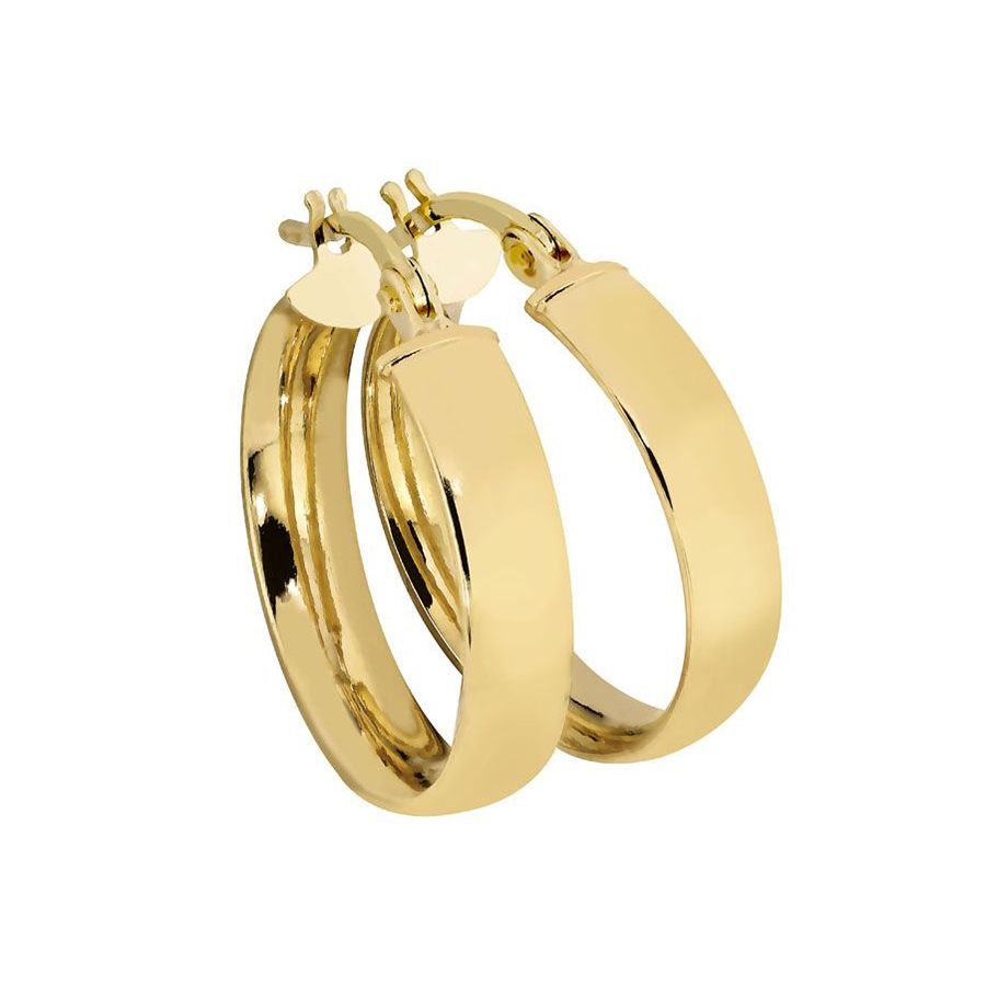 Gold Ohrringe 18x4 mm 9K 15OBC455/99 YG