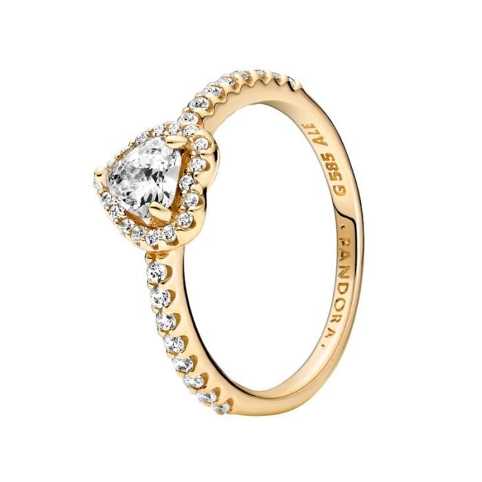 Pandora Elevated Heart sormus 168421C01