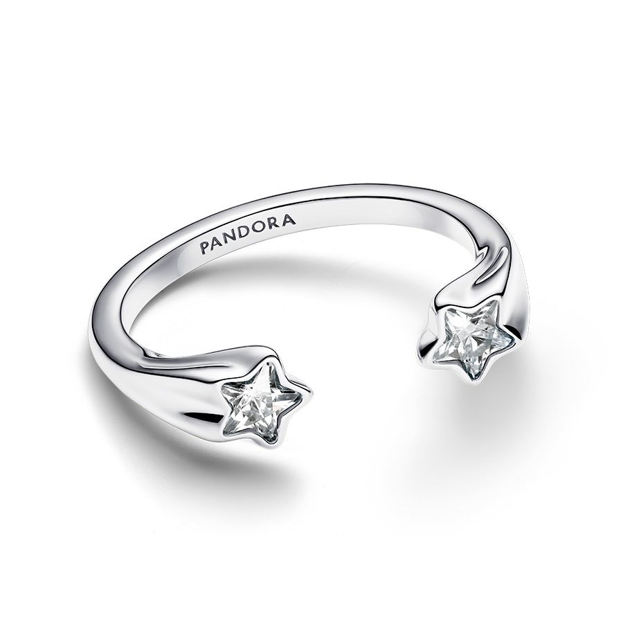 Pandora Shooting Stars Open sormus 193582C01