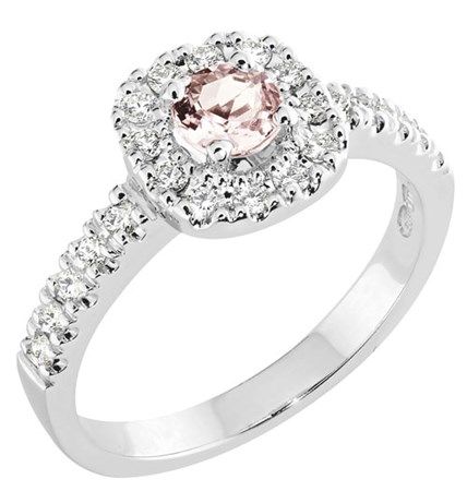 Romanssi Halo  Diamantring 204/204B-063M