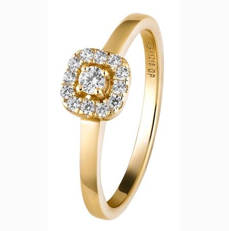 Romanssi Halo  Diamantring 208-015 KK