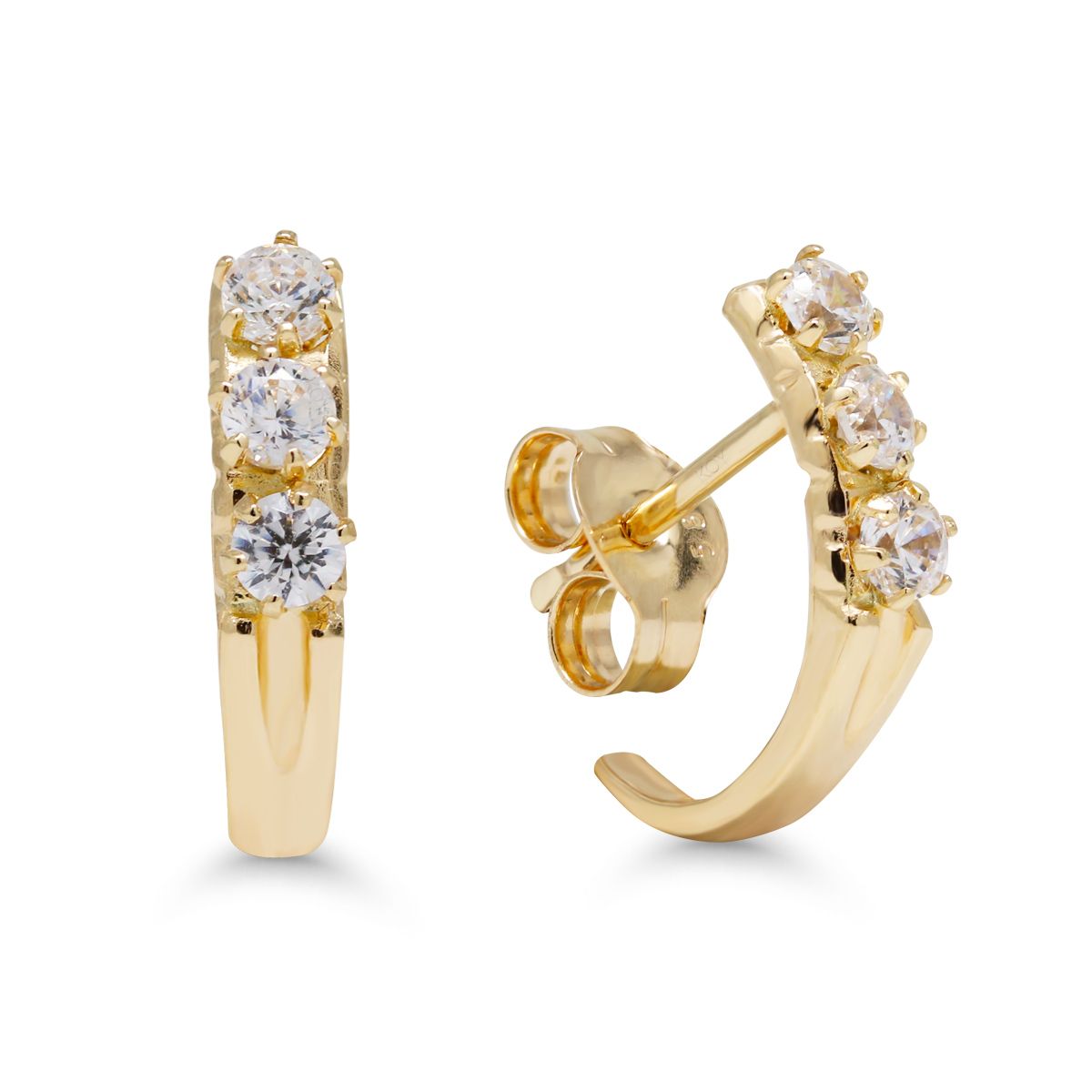 Gold Ohrringe 23-1033Z