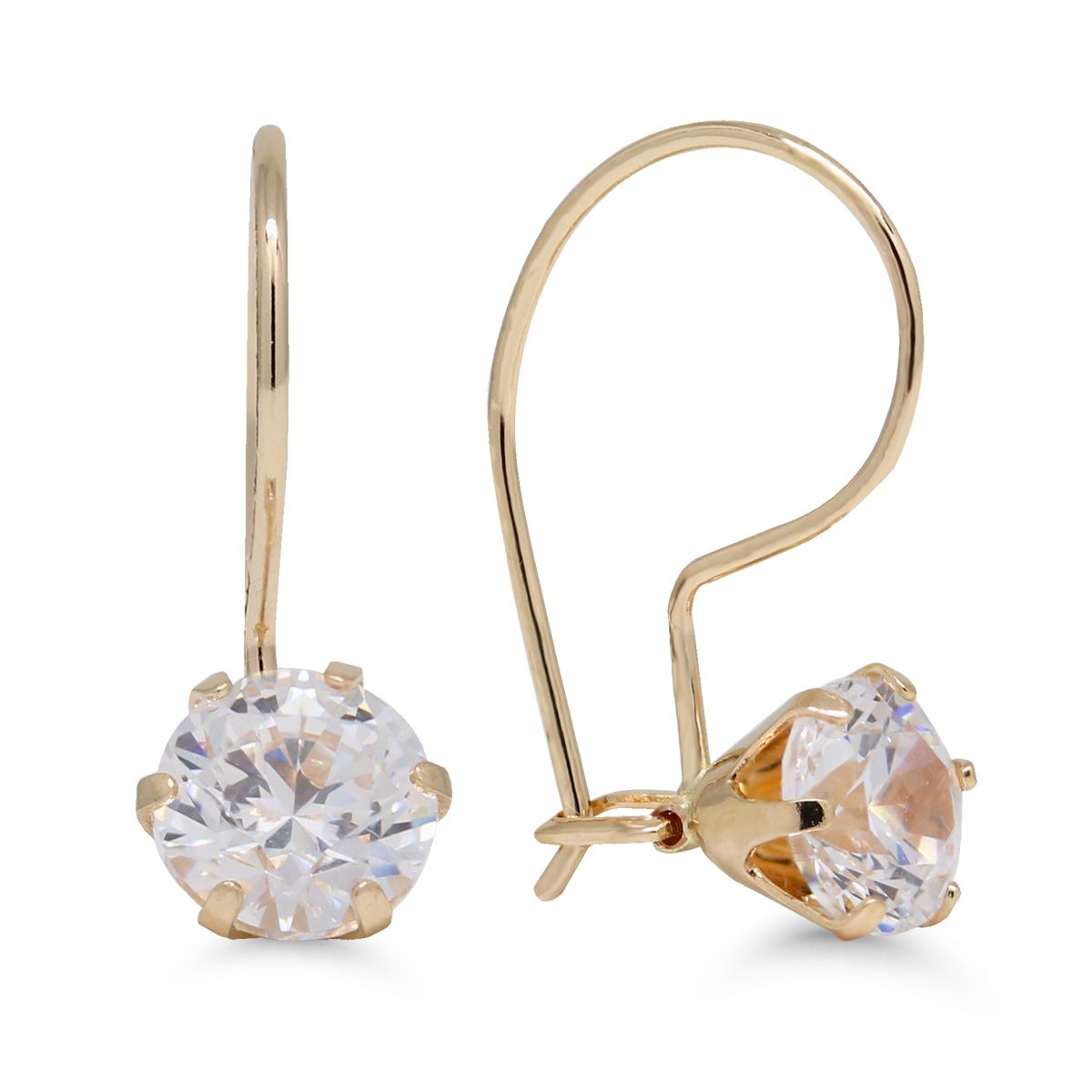 Gold Ohrringe 5 mm 23-1042Z