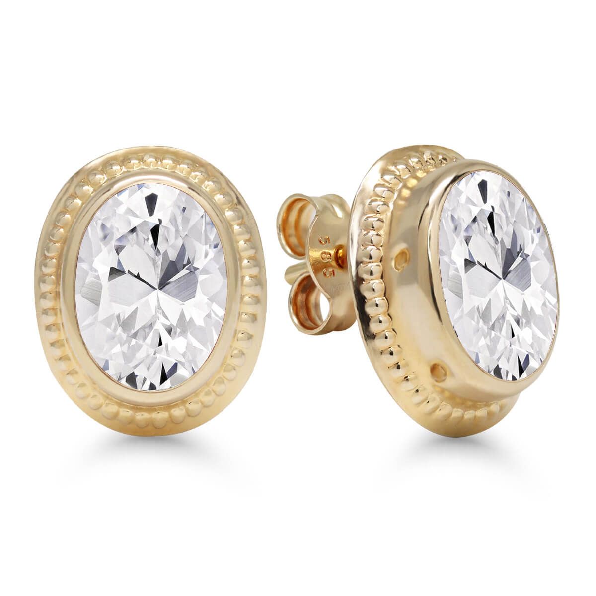 Gold Ohrringe 23-1046Z