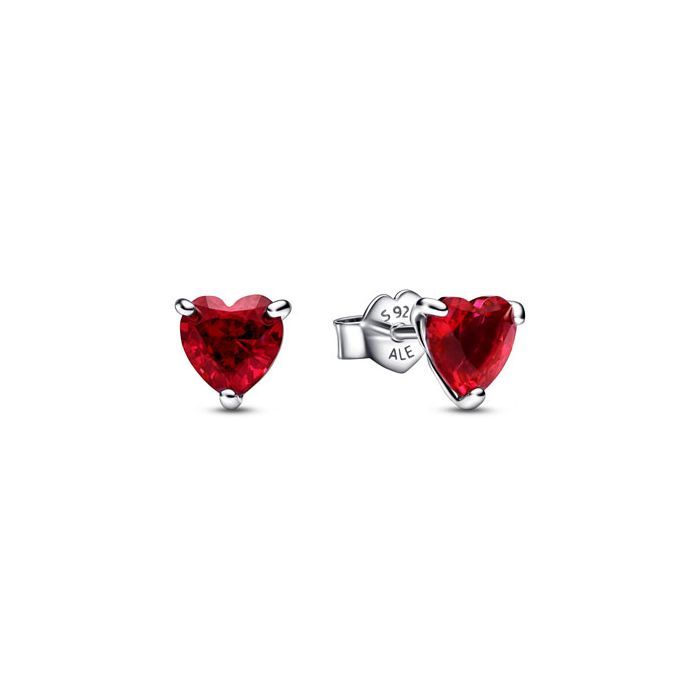 Pandora Timeless Red Heart Ohrringe 292549C01