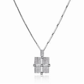 Kalevala Piccolo Quadro -halsband 18K 323782