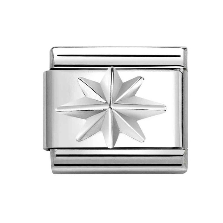 Nomination Classic Silvershine Windrose 330106/06