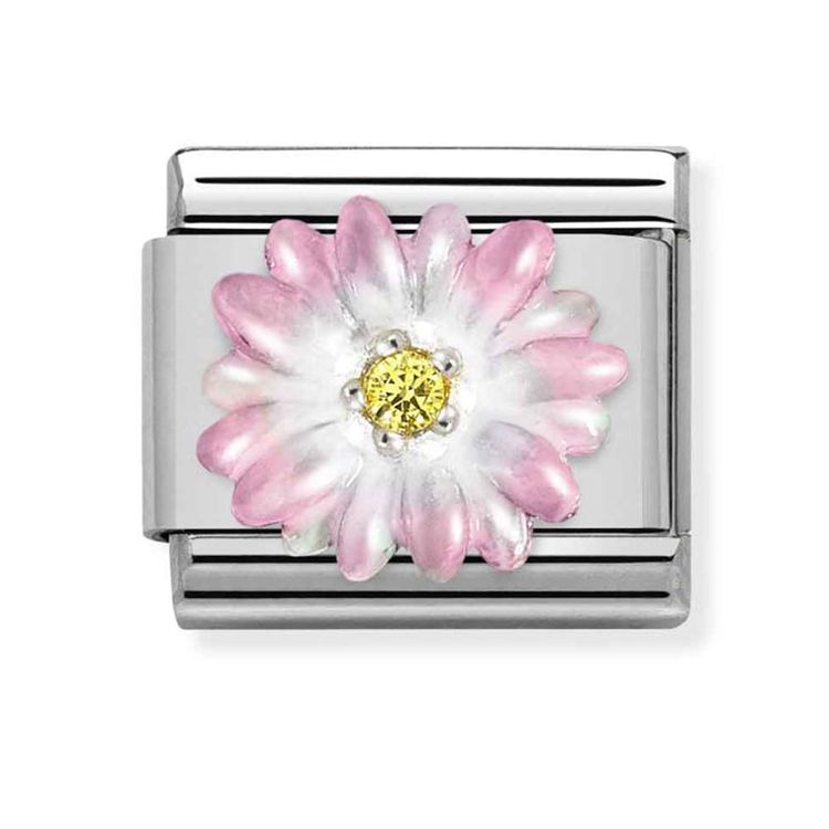 Nomination Classic / vaaleanpunainen kukka 330321/05