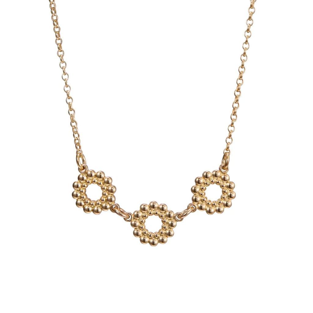 Kalevala Circle Of Light necklace, 3-part bronze 336948250