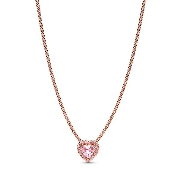 Pandora Pink Heart Collier halsband 388425C02