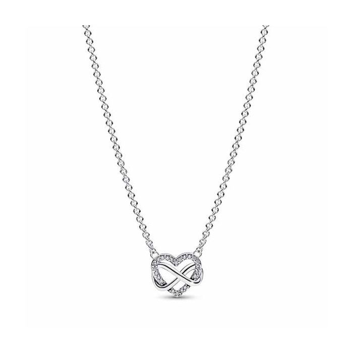 Pandora Sparkling Infinity Heart kaulakoru 392666C01