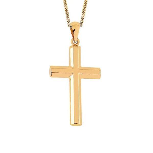 Goldenes Kreuzanhänger 4-09037 9K YG