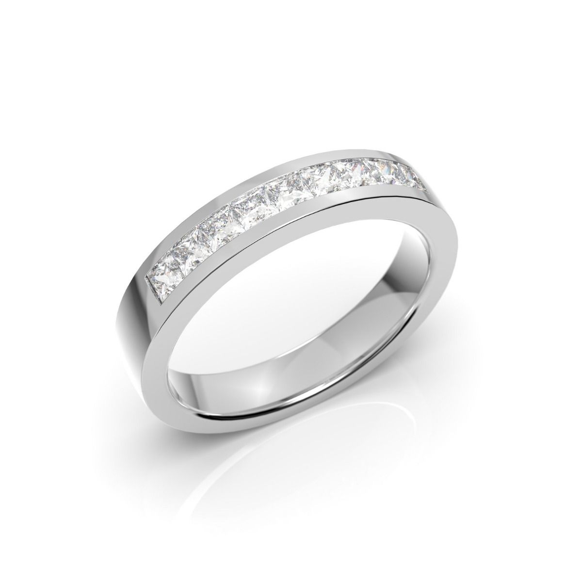 Festive Venice Princess timanttisormus, platina 406-045-PT