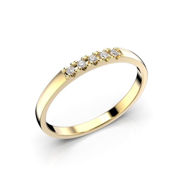 Festive Victoria timanttisormus 0,05ct 432-005-KK