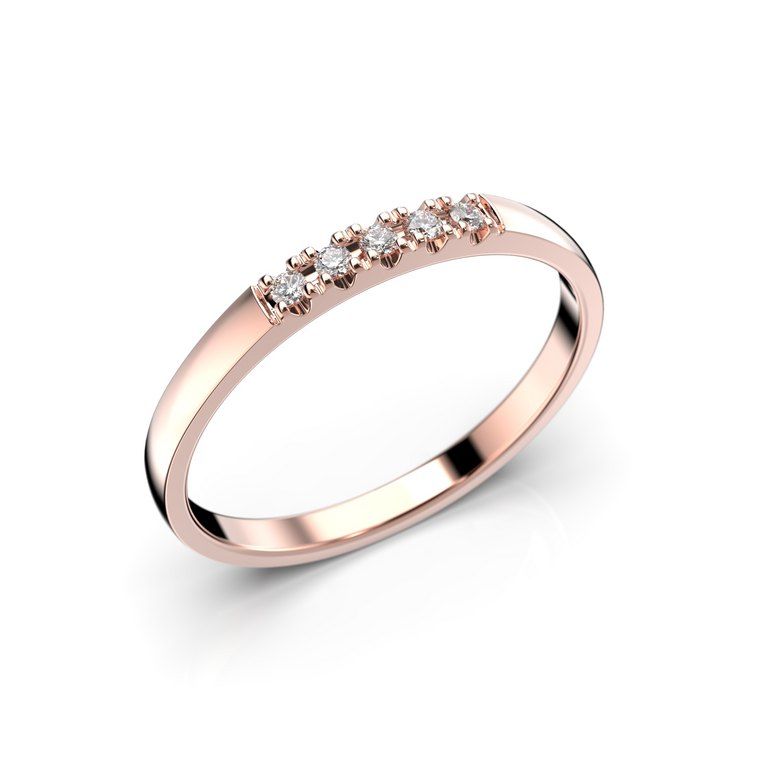 Festive Victoria timanttisormus 0,05ct 432-005-PK