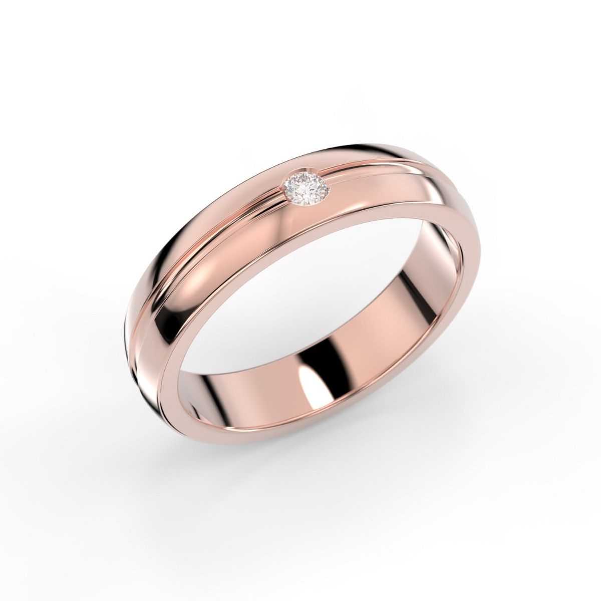 Festive Emmett timanttisormus, punakulta 464-005-PK