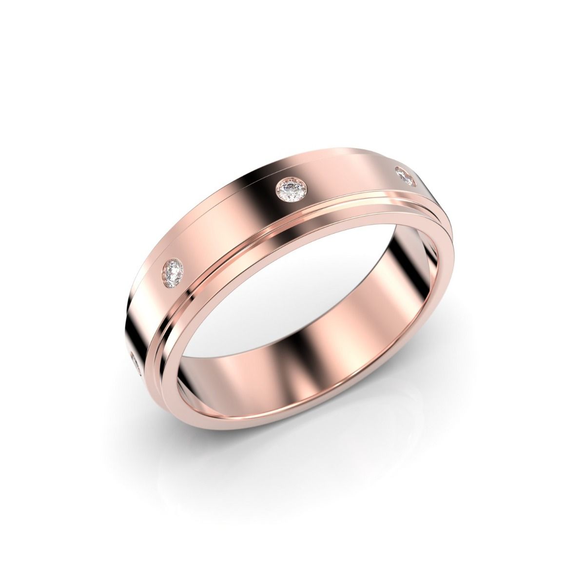 Festive William timanttisormus, punakulta 468-016-PK