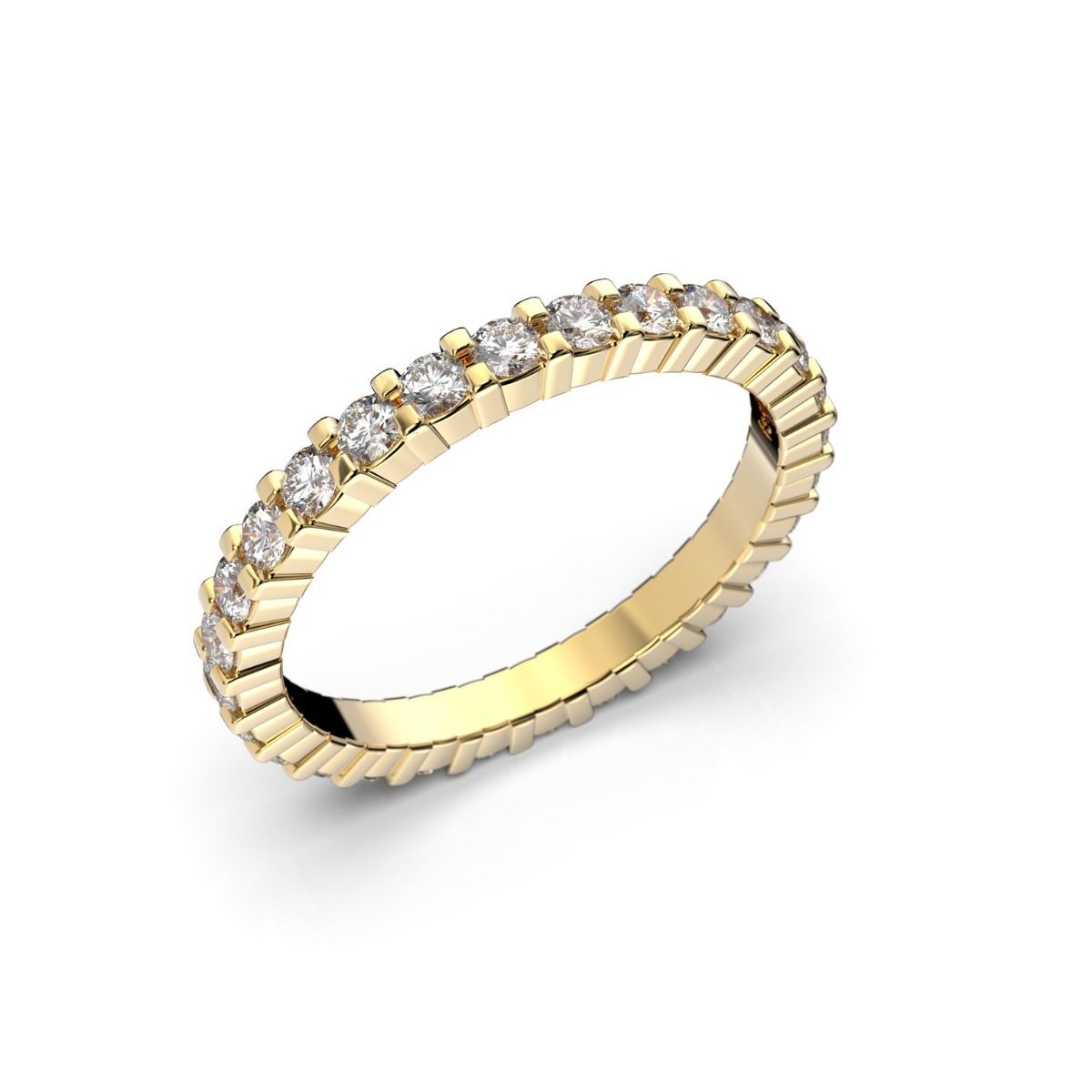 Festive Sophia Allianssi timanttisormus, keltakulta 474-090-KK