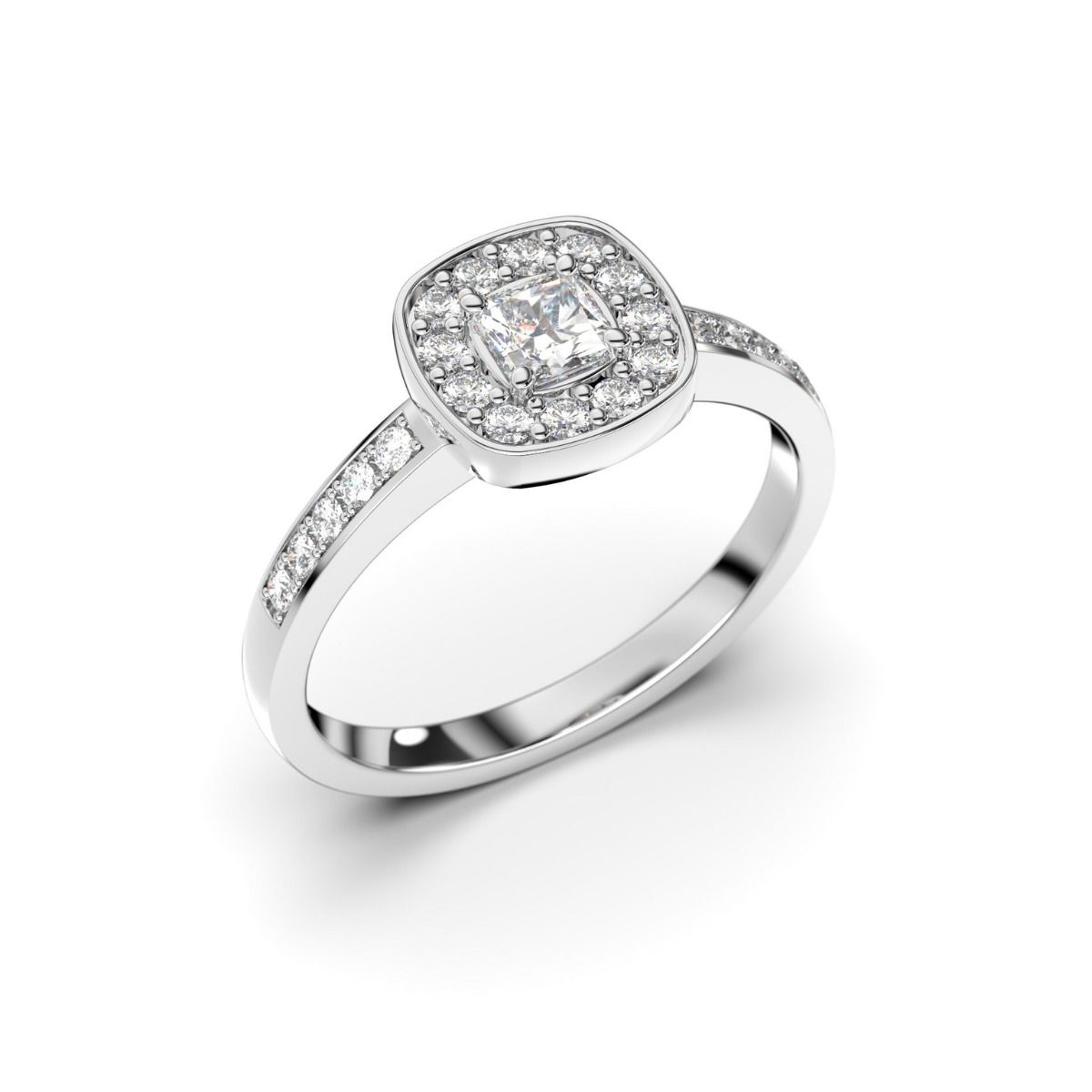 Festive Alicia timanttisormus, platina 503-043-PT