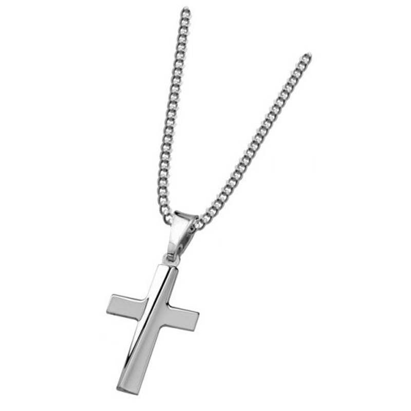 Hopeinen ristikaulakoru 507200000
