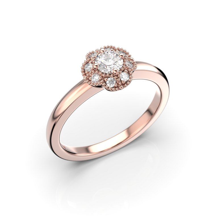 Festive Linnea timanttisormus 525-030-PK