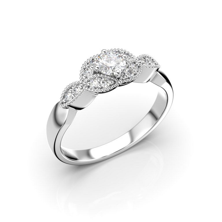 Festive Lavender timanttisormus 526-027-VK