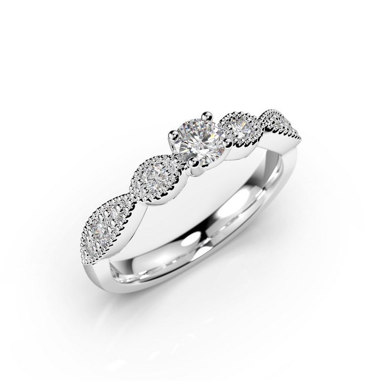 Festive Esther timanttisormus 530-035-VK